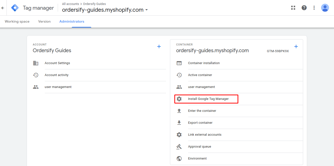 Step 1. Install Google Tag Manager