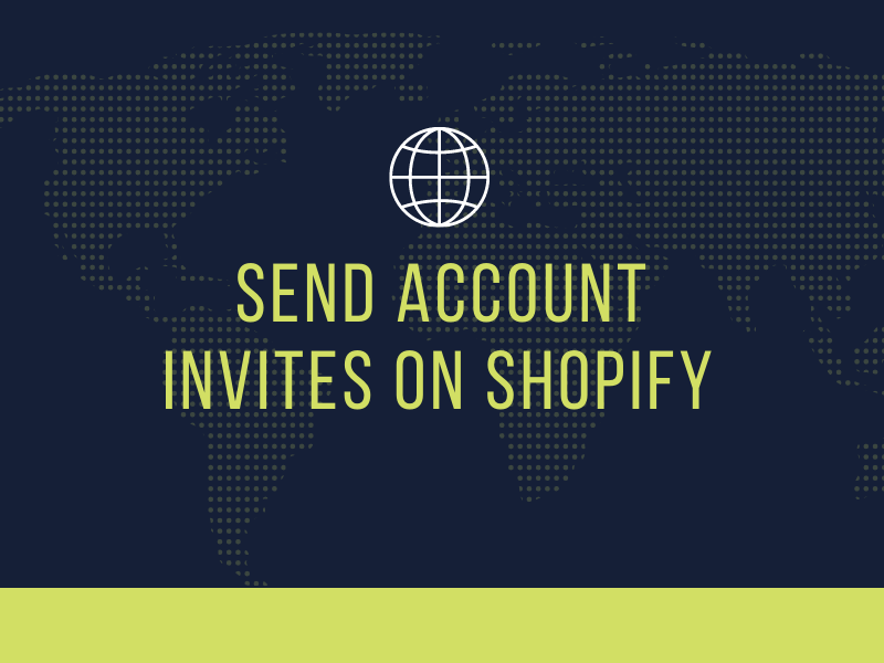 How to send account invites on Shopify